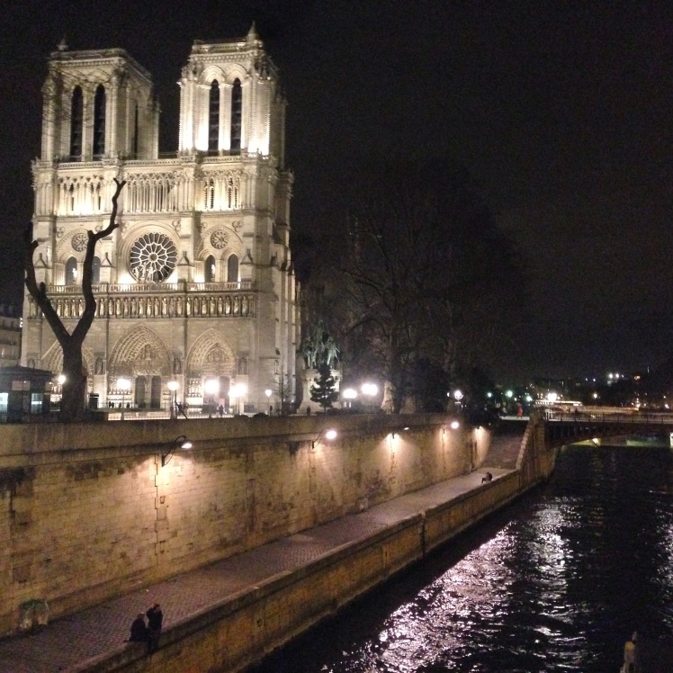I have always loved Notre Dame by night. 